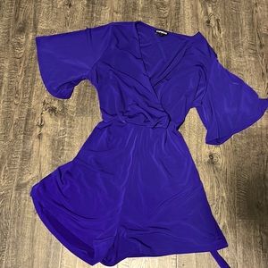 Express purple romper